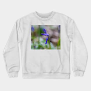 Bluebell - woodland flower Crewneck Sweatshirt